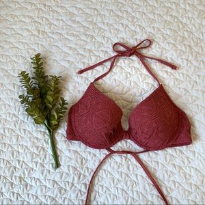 H&M Crochet Swim Suit Top 36D